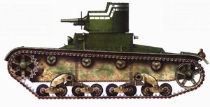T-26 infantry supporting tank 1931 vintage