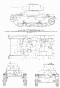Finnish version of T-26 tank 
