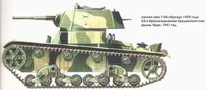 T-26 Mod. 1939. The 53rd Middle Asian Army. Iran, 1941