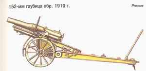 152mm howitzer M1910