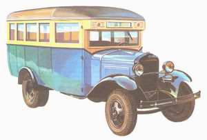 GAZ-03-30 based on GAZ-AA chassis, 1933