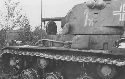 KV-1 organic to the 10th Tank Regiment/8th Panzer Division