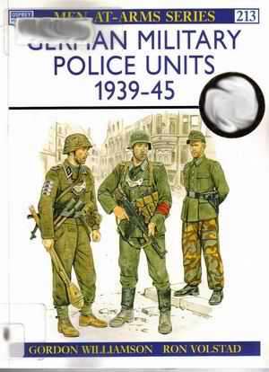 German Military Police Units 1939-45