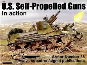 US self-propelled guns in action