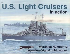 US Light Cruisers in action 