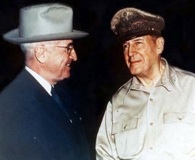Truman and MacArthur at Wake Island