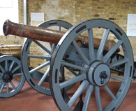 One of many Napoleonic cannons in the RAM-F Museum, Woolwich