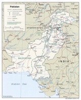 Pakistan and Federally Administered Tribal Area. University of Texas Libraries.