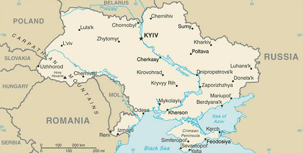 Map of Ukraine [University of Texas Libraries]