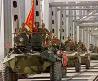 Soviet troops leave Afghanistan in 1989. (Vitaly Armand/AFP/Getty Images)