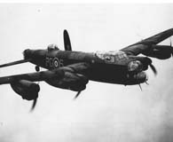 Lancaster heavy bomber. (National Archives)