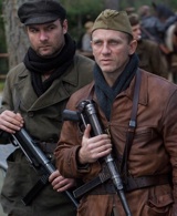 Daniel Craig as “Tuvia Bielski” and Liev Schreiber as “Zus Bielski” star in Defiance. Photo by Karen Ballard.
