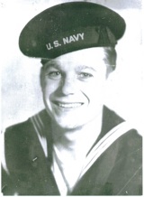 Harlan Johnson in his WWII uniform.