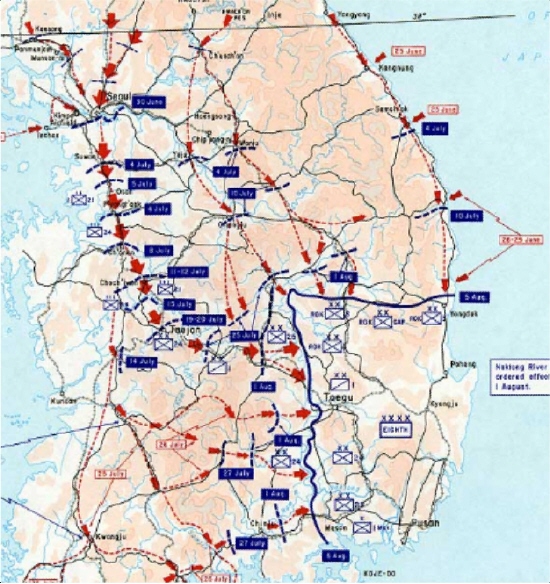 The 1950 Retrograde Operation of the 10th Corps in the Korean War. “Despite Horrific Conditions, The US 10th Was Able To Preserve Soldiers And Equipment In A Remarkable Operation.”