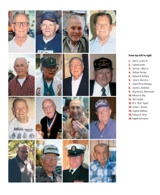A few of the veterans whose stories appear in 'The Pacific, Vol. I.' Click to enlarge.