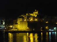 Valletta at night is spectacular. (Shirley D'Este)