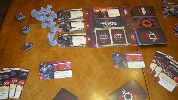 Gears of War: The Card Game, Board Game