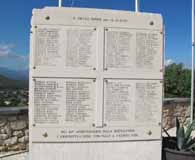 On the 60th anniversary the battle of San Pietro, a monument to the citizens who died during the German occupation was unveiled. (Carlo D’Este)