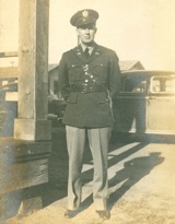 Don Blackburn on the eve of his departure to the Philippines, 1941. Click to enlarge