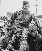 General Robin Olds led combat pilots from WWII to Vietnam. Click to enlarge.