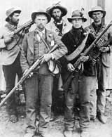 Boer guerrillas during the Second Boer War.