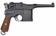 Broomhandle Mauser C96 Semi-Automatic Pistol