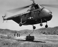 The Korean War was the first war in which helicopters played a significant role.