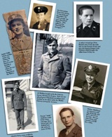 Photos of some of the vets whose memories are preserved the book. Click to enlarge.