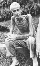 Those who surrendered at Singapore were taken to a POW camp near Changi where many were starved, tortured and executed.
