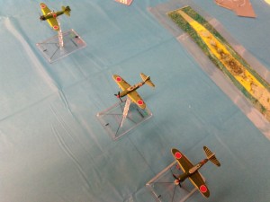 Japanese aircrafts on the prowel