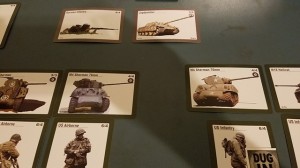 US v German Infantry supported by a Jagpanther