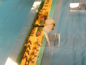 direct AA hit on a D4Y which blows up