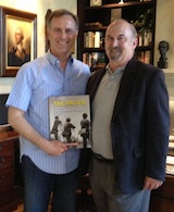 Publisher Eric Weider, left, and author Jay Wertz. Click to enlarge.