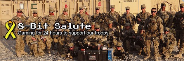8-Bit Salute to Support Our Troops