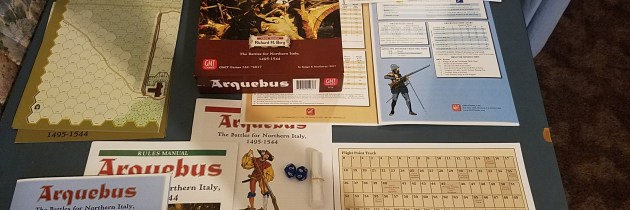 A Beautifully Designed and Implemented War Game! Arquebus Board Game Review