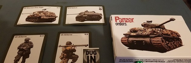Panzer Orders Card Game is a Blast!  Card Game Review