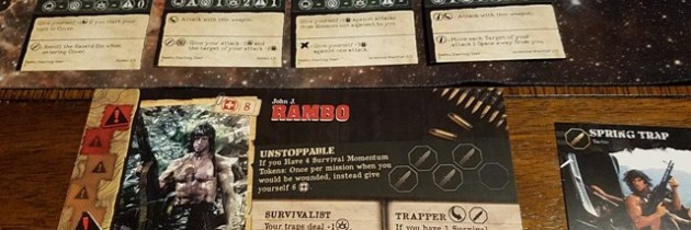 â€œTo survive a war, you gotta become war.â€ Rambo the Board Game Preview