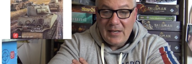 Robert Oren’s Top War Games of 2017 Video Blog!