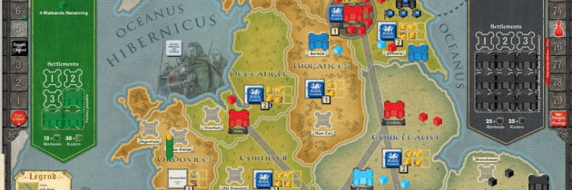 “Who are the Britons?”  Morgane Gouyon-Rety Mints a Roman COIN Embedded in Arthurian Legend with GMTâ€™s “Pendragon: The Fall of Roman Britain”. Board Game Review