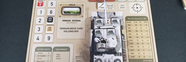 Tank Duel Puts You Right in to the Action! â€“ GMTâ€™s Tank Duel Board Game Review