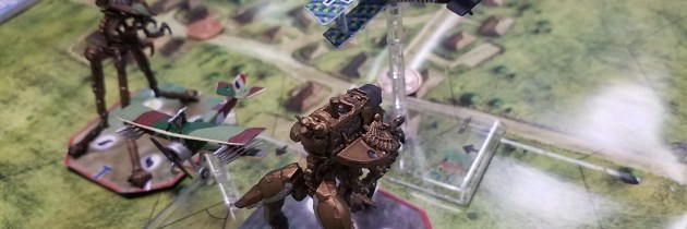The Martians Have Landed!  Wings of Glory Tripods and Triplanes Kick Starter Preview!