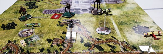 â€œAcross the gulf of spaceâ€¦intellects vast and cool and unsympathetic, regarded this earth with envious eyes, and slowly and surely drew their plans against us.â€ Tripods and Triplanes Wings of Glory Expansion Game Review.