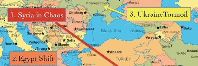 FLASHPOINTS: Syrian Chaos, Egypt’s Russian Ties, and Turmoil in the Ukraine