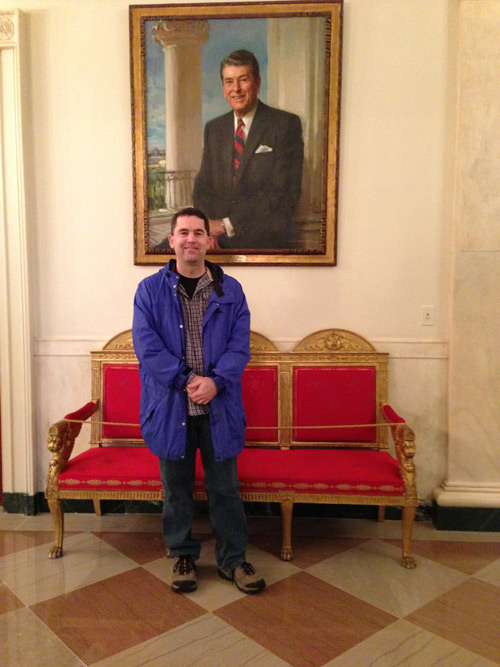 Tour inside White House. 2012.
