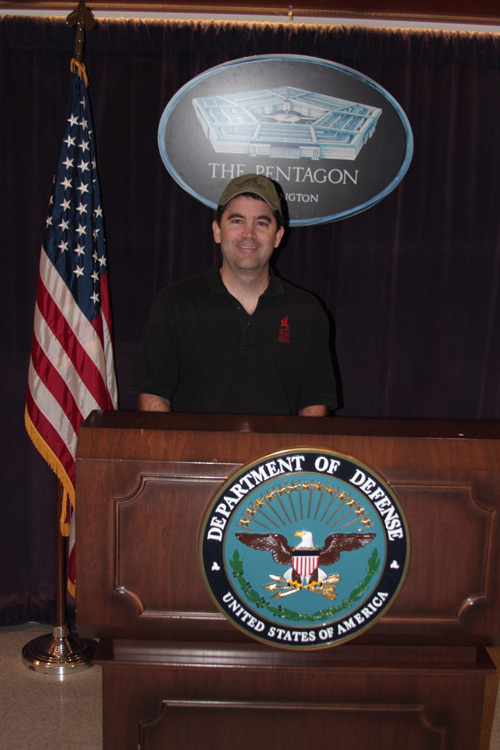 Tour inside Pentagon. 2012.