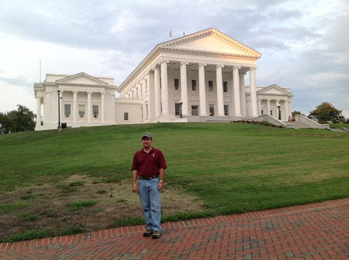 Visit to Richmond, VA. 2012.