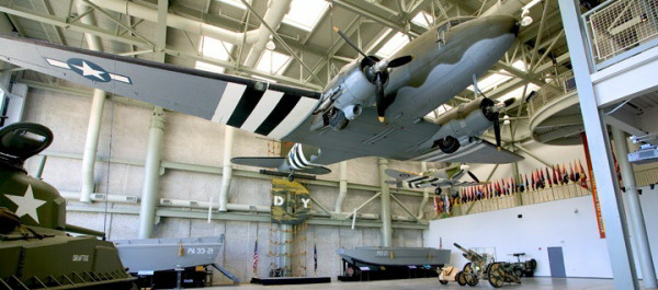 Exhibits at the National World War II Museum