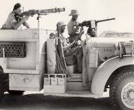 Long Range Desert Group checks its weapons