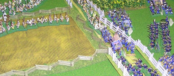 Yanks and Rebs clash in desperate hand-to-hand fighting at GenCon 2008.