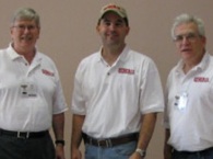 From left, Gerald Swick, Brian King, Dana Lombardy.